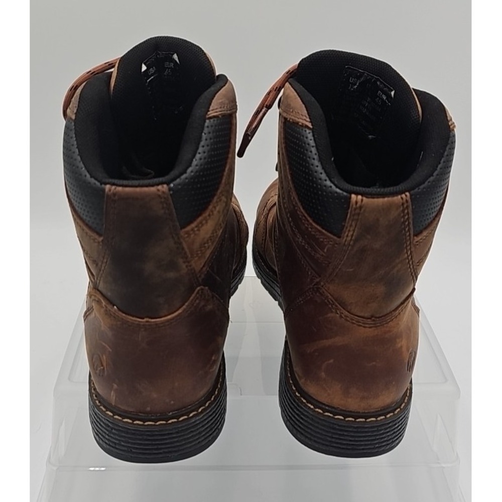 Wolverine Hellcat Ultraspring Wedge W880184 Men's US 12 M Boots Brown Leather - Picture 3 of 7